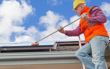 Honeydon soft wash roof cleaning